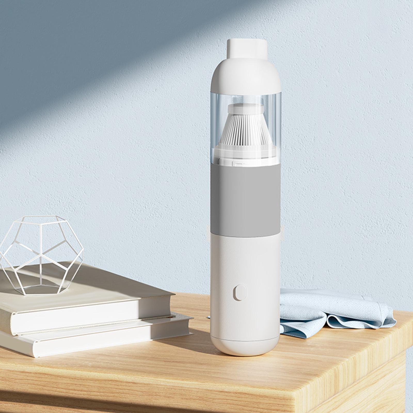 Car Vacuum Cleaner Hand Vacuum 120W High Power for Car Home Dust Office Gray