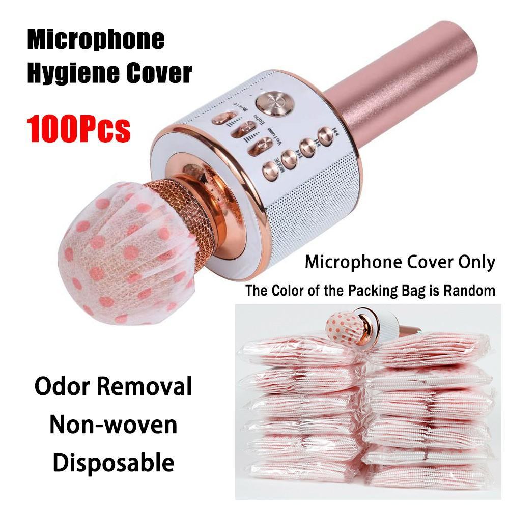 Bộ 100 Vỏ Bọc Micro Bằng Vải Không Dệt Dùng Một Lần