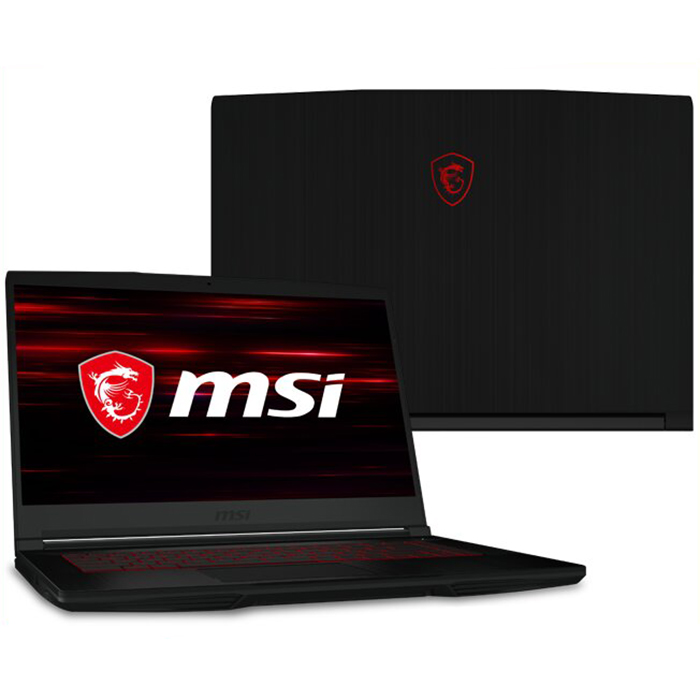 Laptop MSI GF63 Thin 10SCXR-1218VN (Core i5-10300H/ 8GB DDR4 2666MHz/ 512GB SSD M.2 PCIE/ GTX1650 4GB GDDR6 with Max-Q/ 15.6 FHD IPS, 144Hz/ Win10) - Hàng Chính Hãng