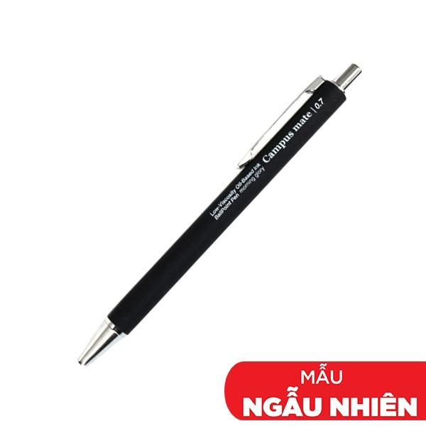 Bút Bi Chống Trượt Campus Mate 0.7mm - Morning Glory 82201 (Mẫu Màu Giao Ngẫu Nhiên)