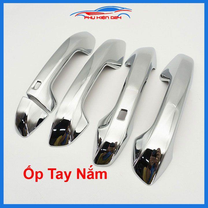 Ốp tay hõm Kia Sonet 2021-2022-2023 mạ Crom chống trầy bảo vệ xe