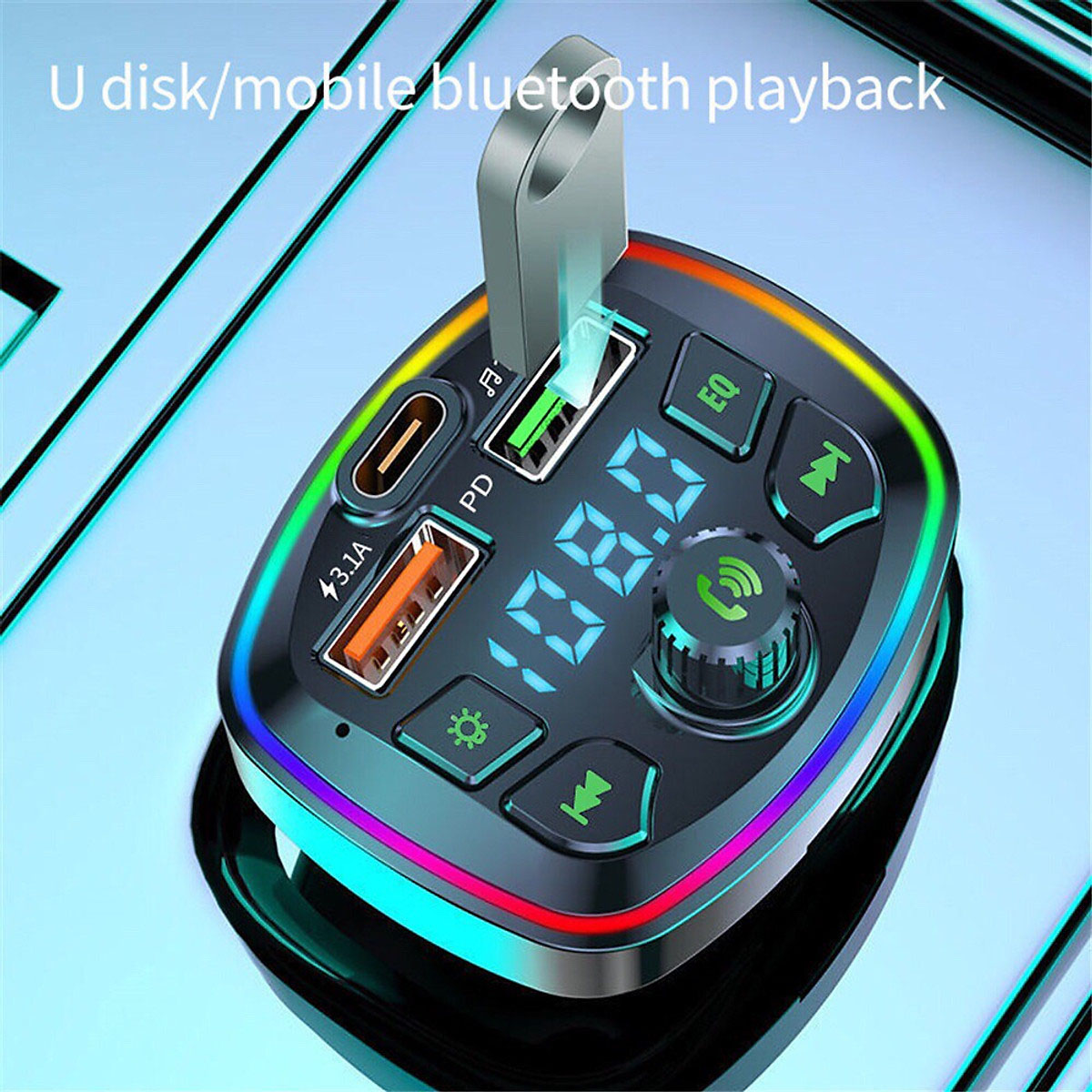 Tẩu sạc ô tô nhanh, bluetooth cao cấp