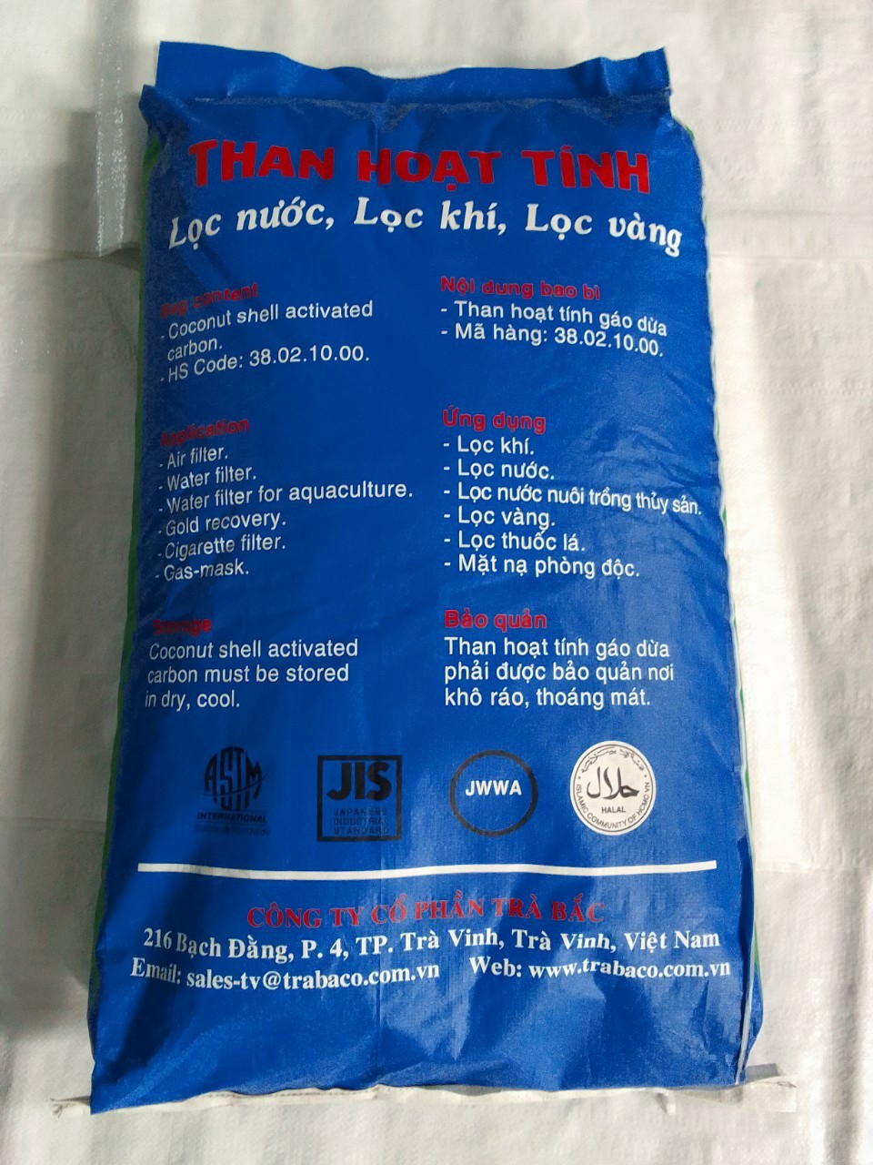 Than hoạt tính Tr.à B.ắc: Vật liệu lọc nước, lọc khí, hút ẩm