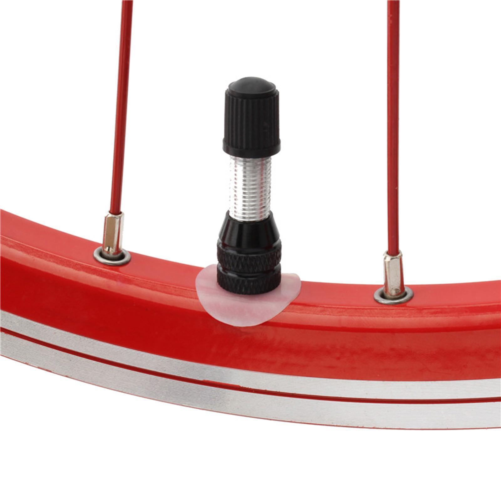 12Pcs Mountain Road French Valve Sticker Rim Repair