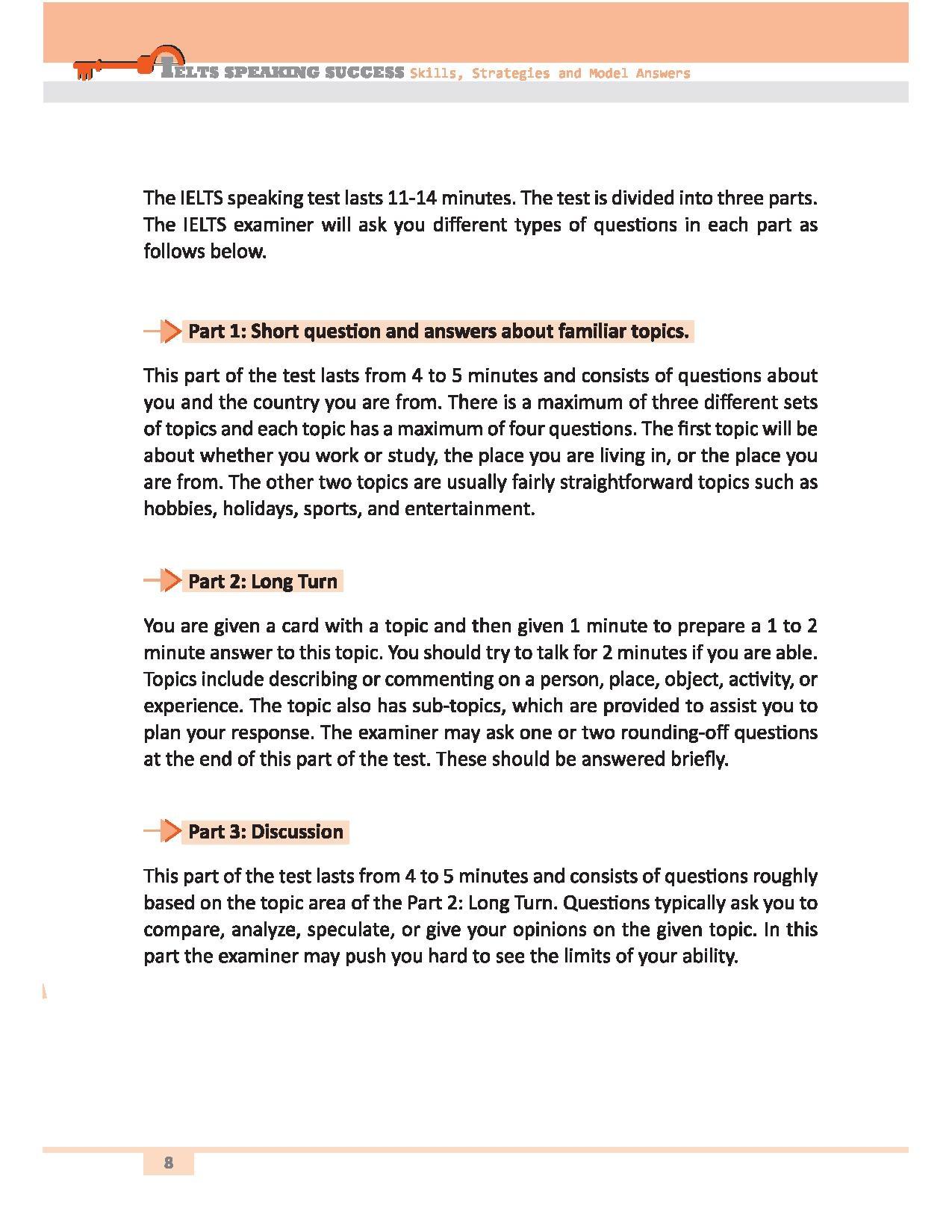 Ielts SpeakingSuccess: Skills Strategies and Model Answers (Bộ Sách Ielts Mike)