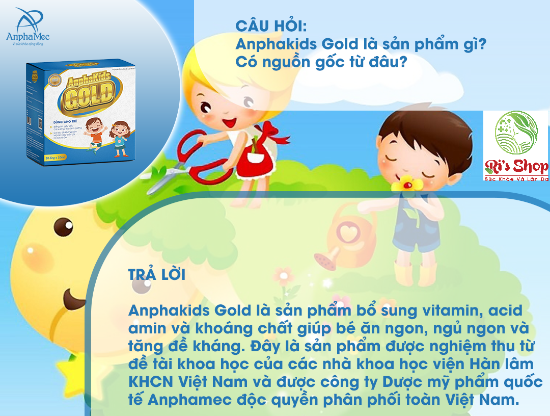 SIRO ĂN NGON ANPHAKIDS GOLD - ANPHAMEC - DÀNH CHO TRẺ BIẾNG ĂN, GẦY YẾU, SUY DINH DƯỠNG , ĐỀ KHÁNG KÉM - GIÚP TRẺ ĂN NGON, NGỦ NGON , BỒI BỔ SỨC KHỎE VÀ TĂNG CƯỜNG SỨC ĐỀ KHÁNG