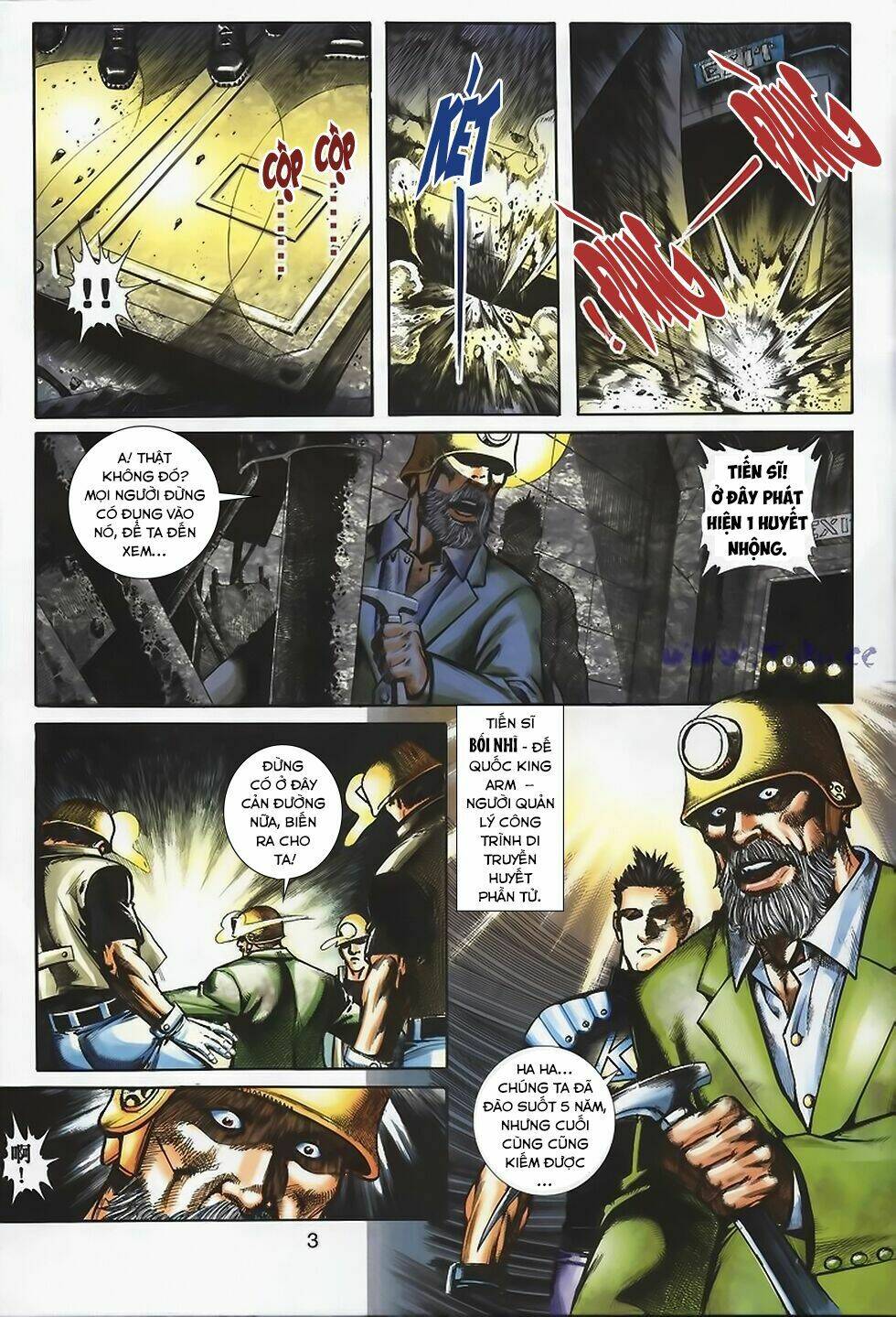 bạo tộc x ii - hoàng kim phong bạo chapter 2 3