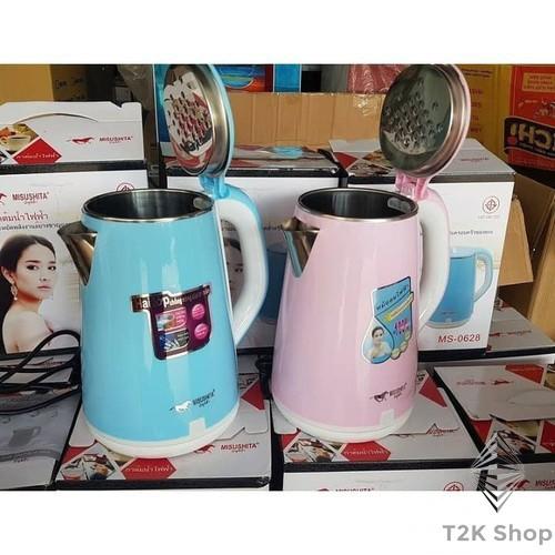 Ấm siêu tốc - ấm đun nước pha trà thái lan JipLai  2.5L cao cấp - T2K Shop