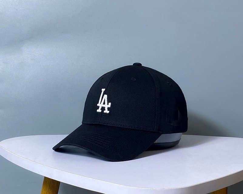 Nón kết, mũ lưỡi trai L.A phối vải kaki form chuẩn thời trang cao cấp