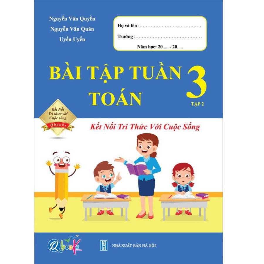 Sách - Combo Bài Tập Tuần và Đề Kiểm Tra Toán - Tiếng Việt 3 - Học Kì 2 - Kết Nối Tri Thức Với Cuộc Sống (4 cuốn)