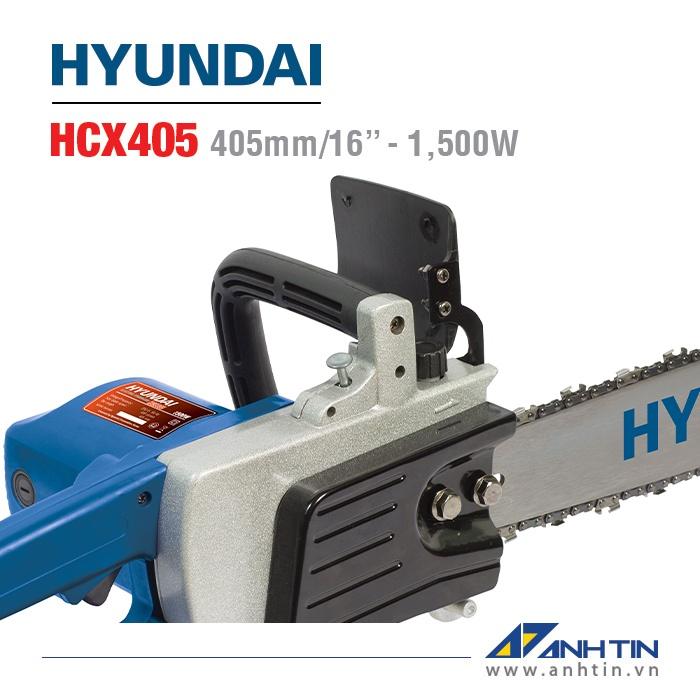 Hình ảnh Máy cưa điện Hyundai HCX405 | Công suất 1.500W | 405 mm /16 inch | Tốc độ xích 400m/phút