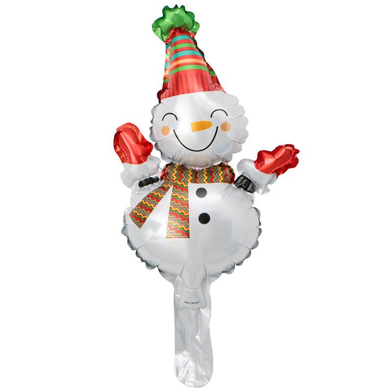 Bong bóng trang trí giáng sinh hình ông già Noel , người tuyết , tuần lộc