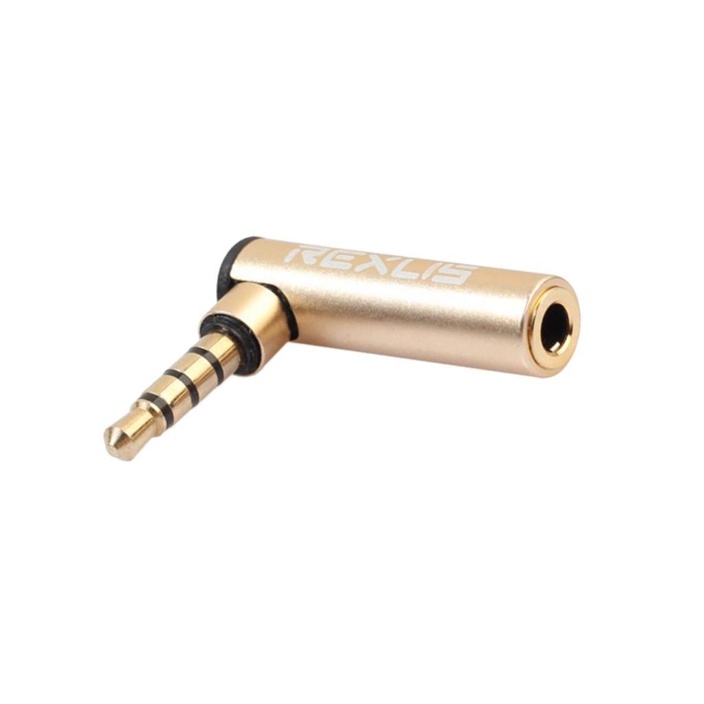 Low Noise High Fidelity -OMTP Audio Converter Headphone Converter Gold