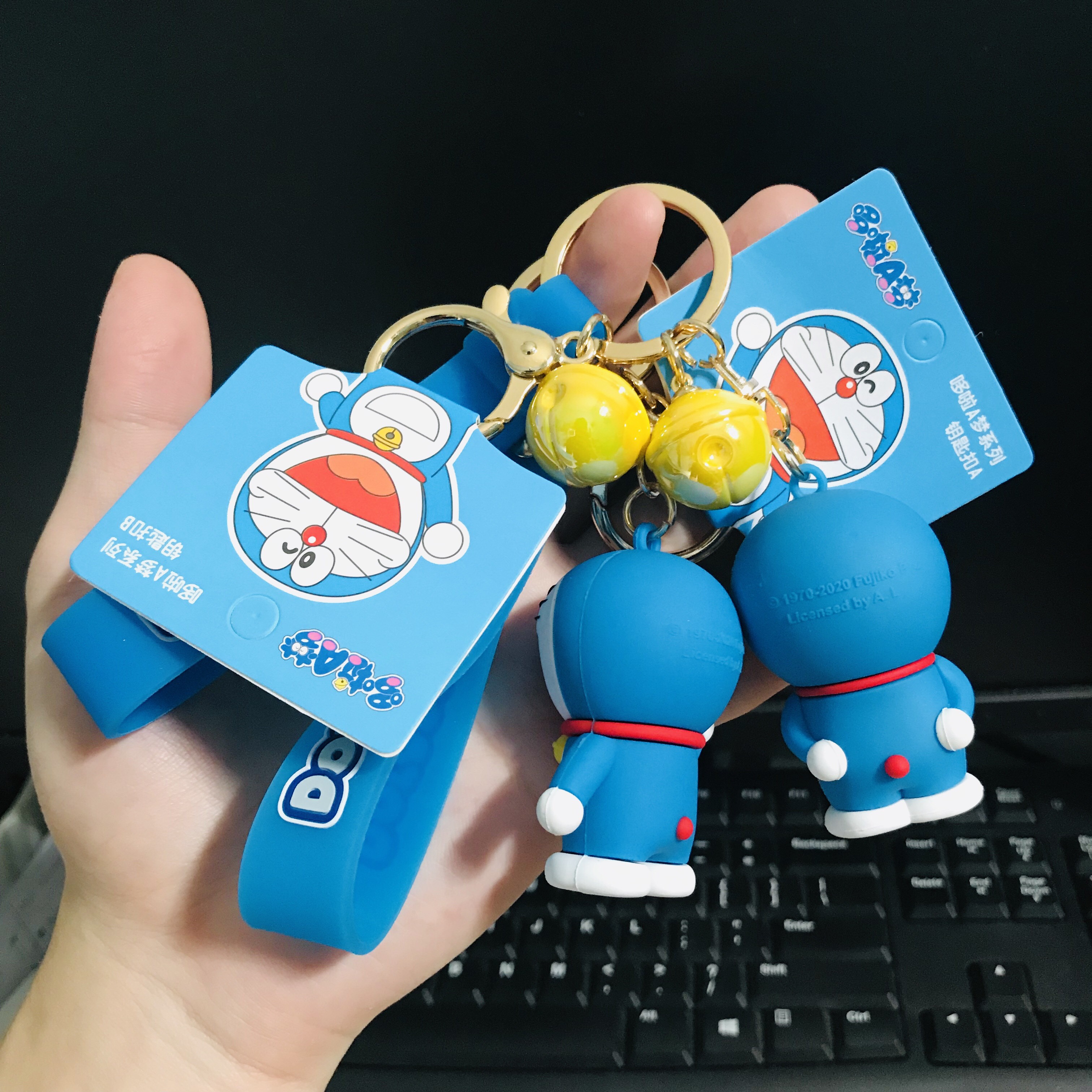 Móc khóa Mèo máy đáng yêu SIÊU XỊN