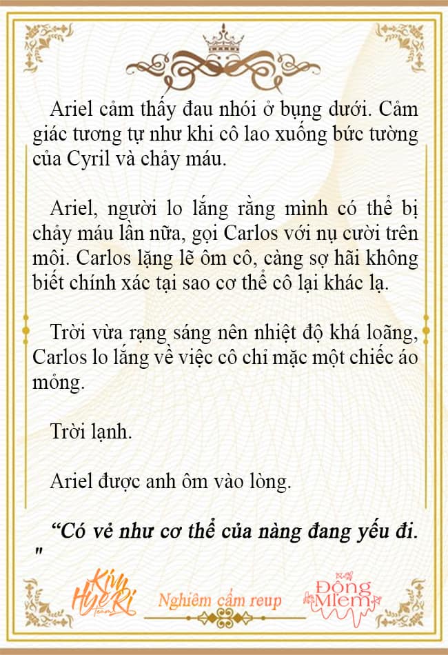 [novel 18+] ariel, thánh nữ dâm đãng chapter 62 15