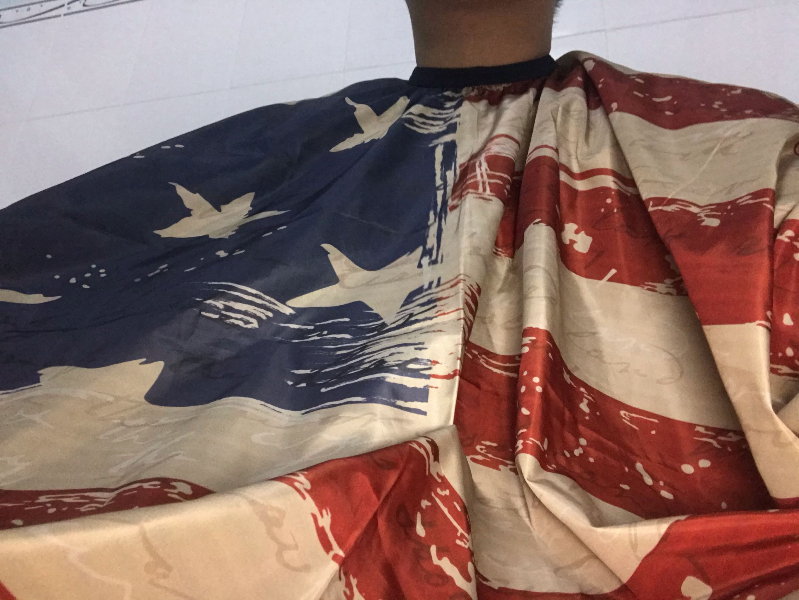 Áo choàng cắt tóc Flag