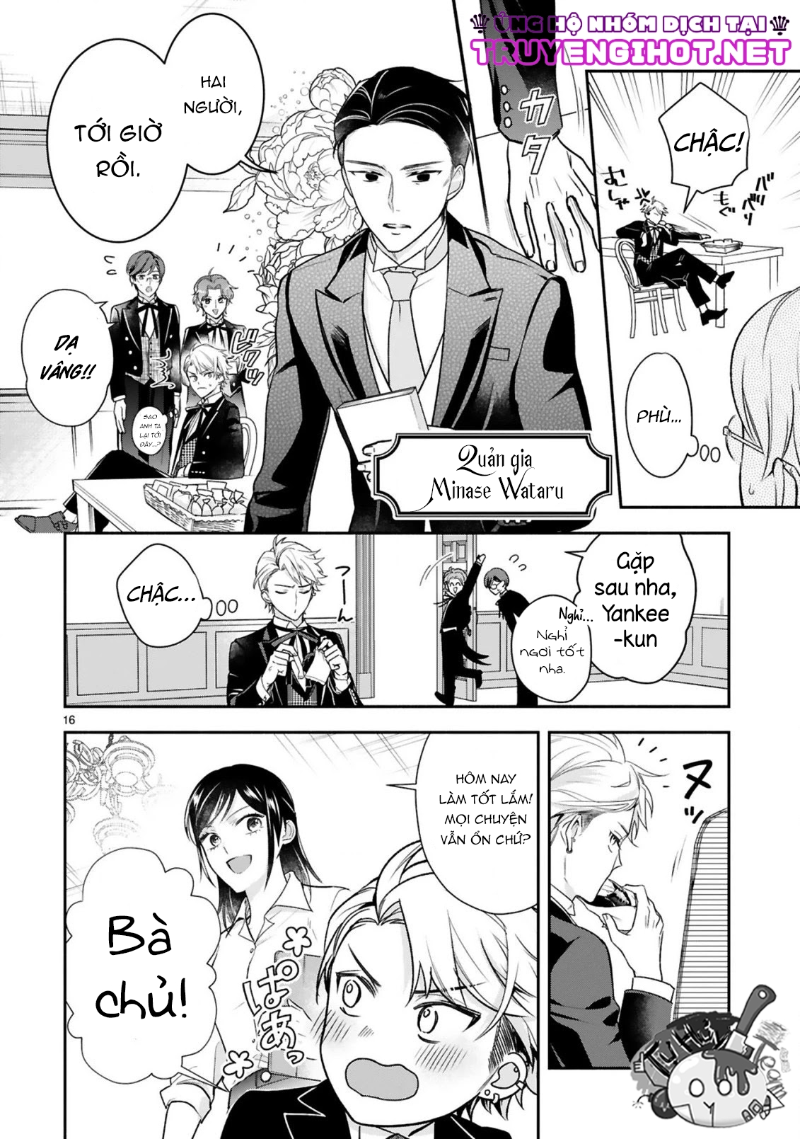 tiểu thư, tôi là quản gia côn đồ! chapter 1 17