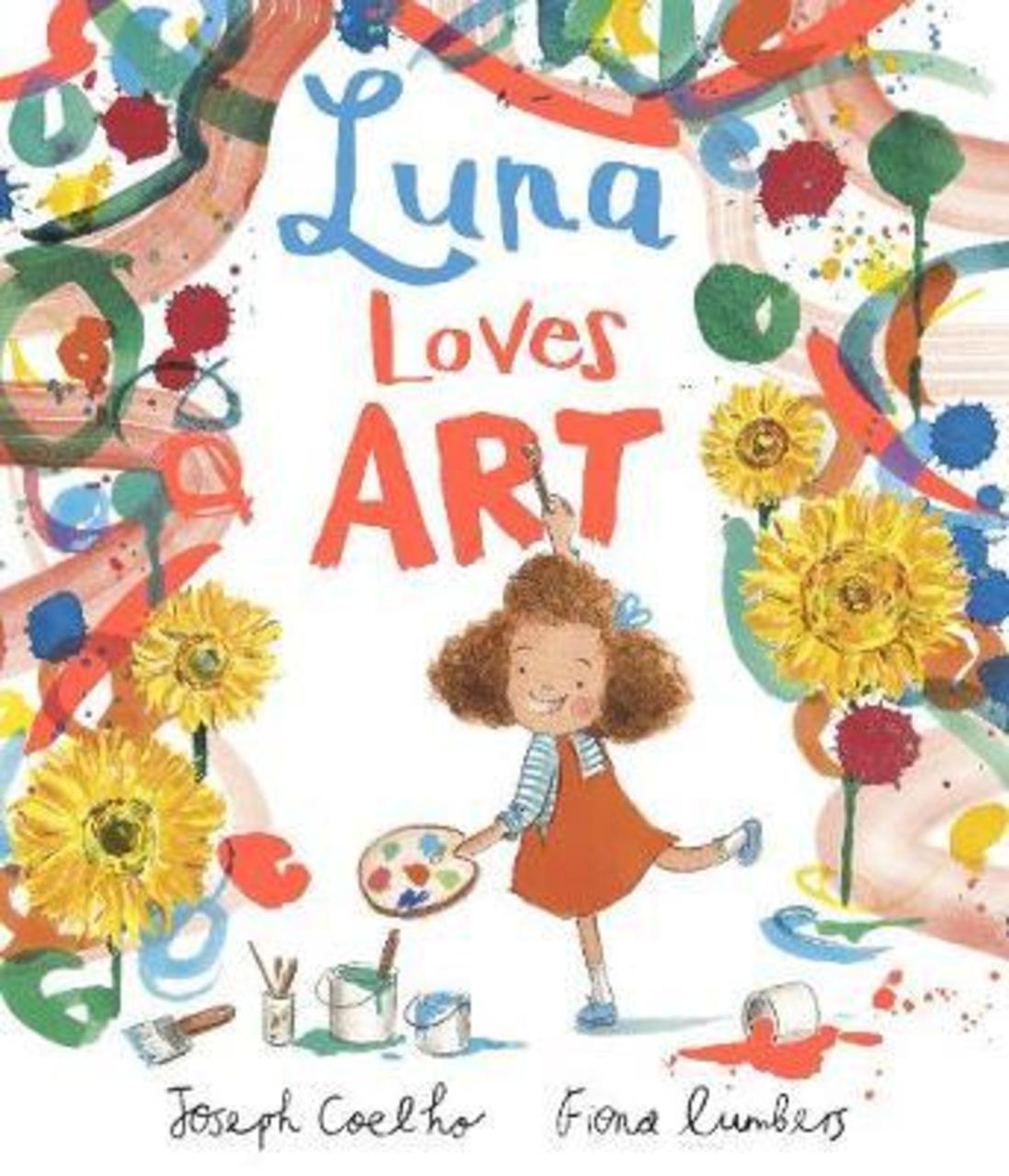 Sách - Luna Loves Art by JOSEPH COELHO