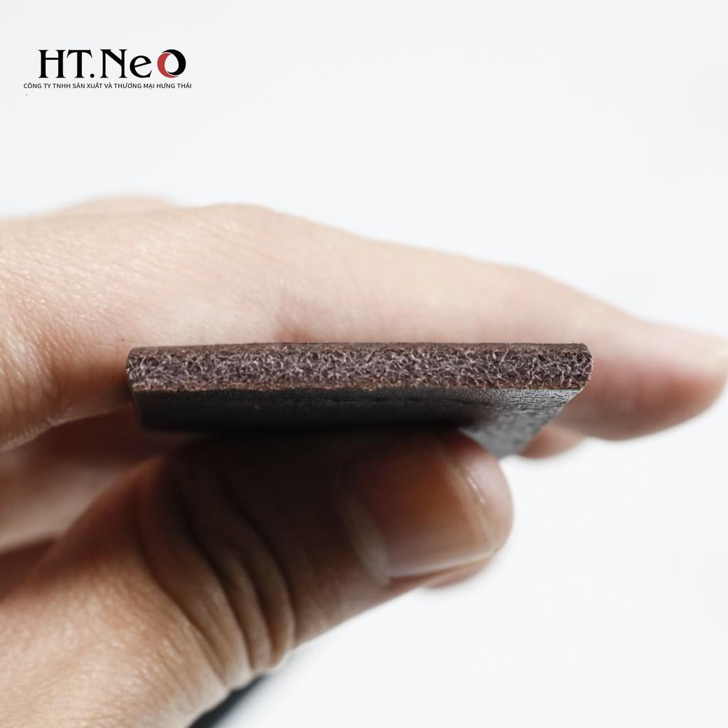 Dây lưng nam - dây lưng da HT.NEO da trâu nguyên miếng, mặt khóa cực sang trọng, chống xước, chống hoen gỉ