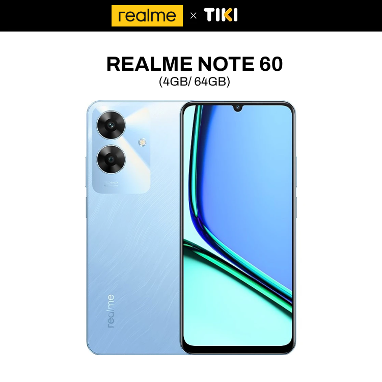 Điện thoại Realme Note 60 ( 4GB/64GB) - Hàng Chính Hãng