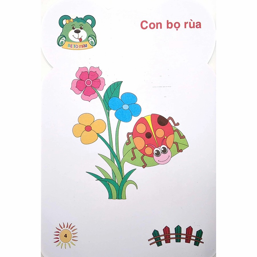 Sách Bé tô màu - Thế giới côn trùng