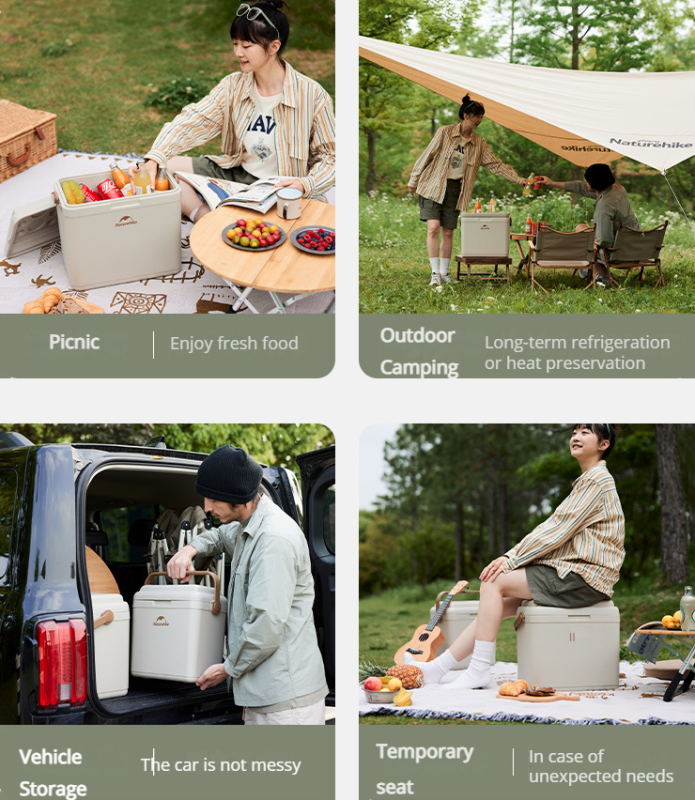 Thùng giữ nhiệt kháng khuẩn tới 24H NatureHike CNK2300BS011