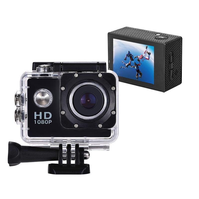 Camera hành động dưới nước không thấm nước video Ghi máy quay phim Sport Cam HD 1080p LENS RET