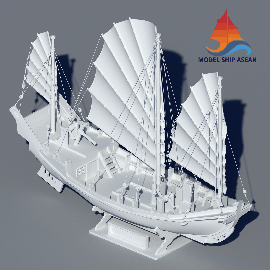 Bộ mô hình lắp ráp tàu buồm Việt Nam