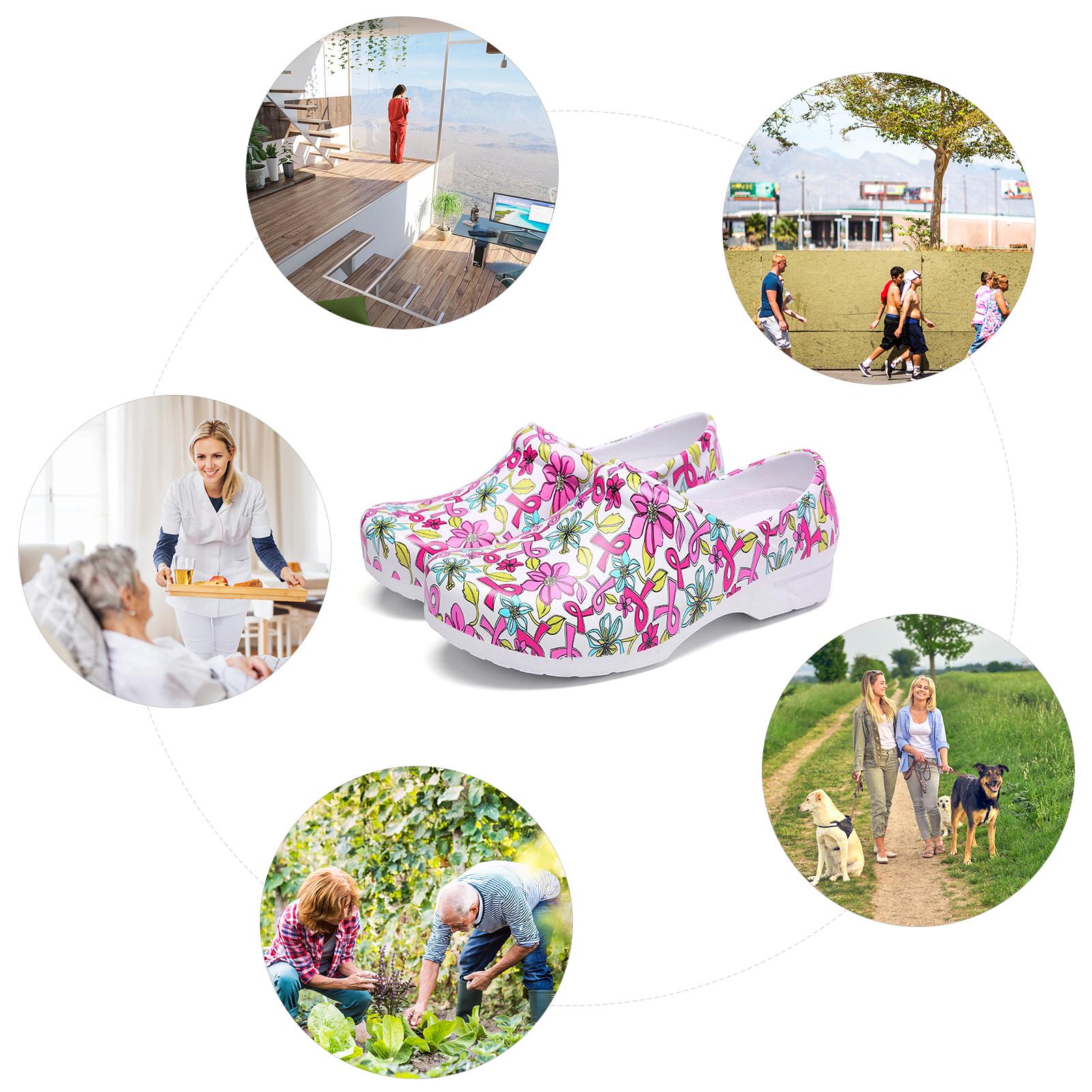 Giày có đế nhẹ chống trượt, thấm nước cho phụ nữ