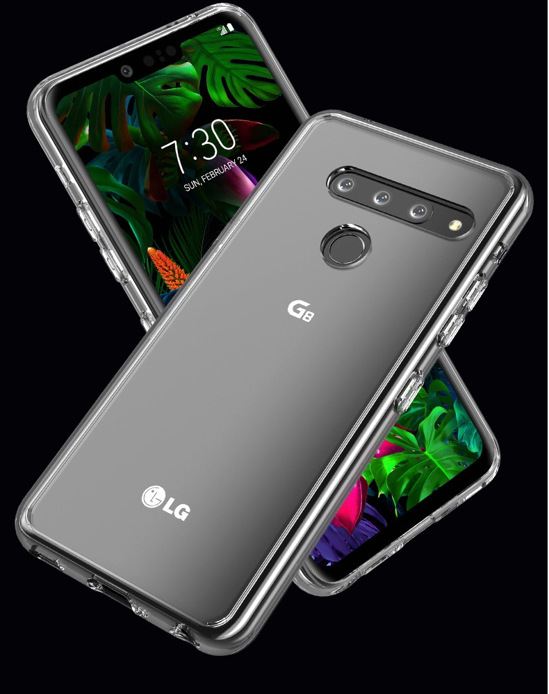 Ốp lưng silicon dẻo trong suốt cho LG G8 siêu mỏng 0.5 mm