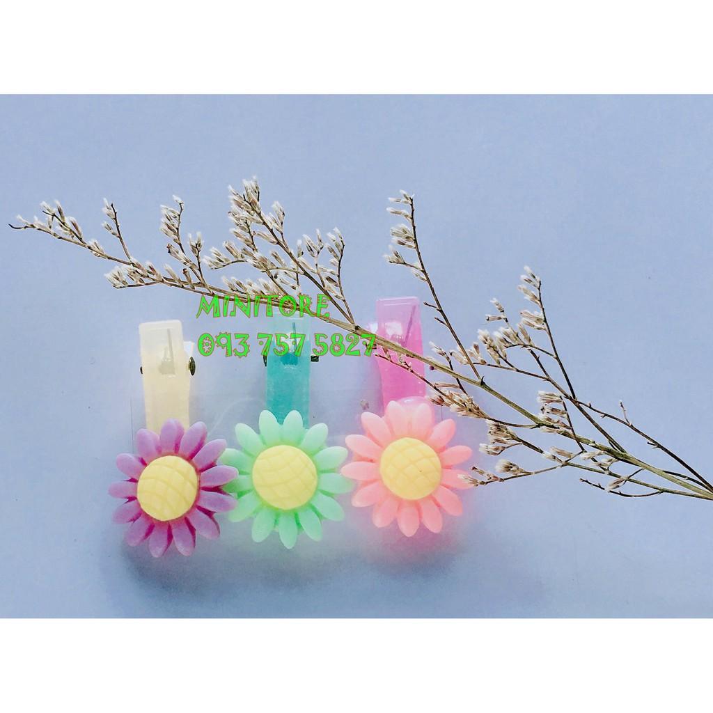 Set 3 cái kẹp tóc hoa cúc siêu xinh dễ thương