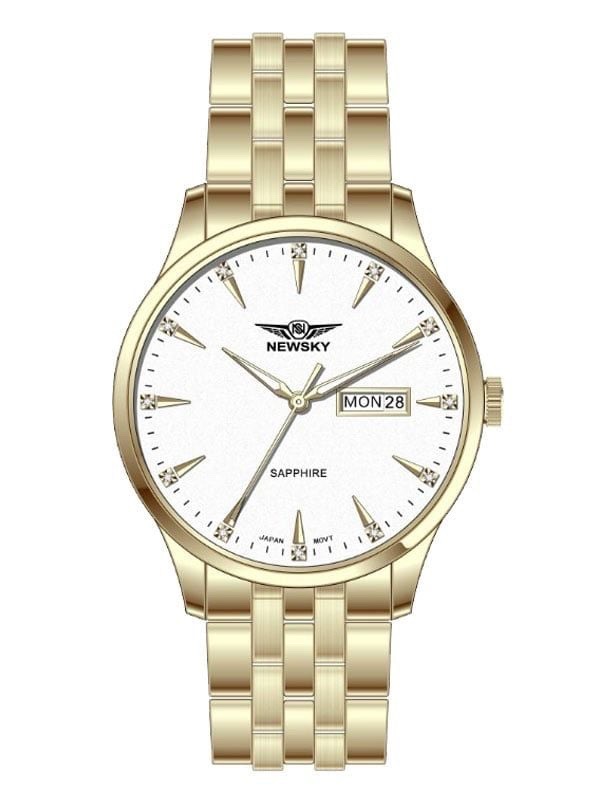 ĐỒNG HỒ NEWSKY NS5014G.S05 Nam máy quartz Kính sapphire Size 40mm