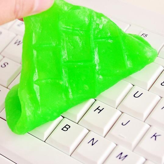 XẢ KHO Gel vệ sinh hút bụi đa năng - gel dẻo lăn bụi vệ sinh bàn phím laptop, vệ sinh bàn phím máy tính