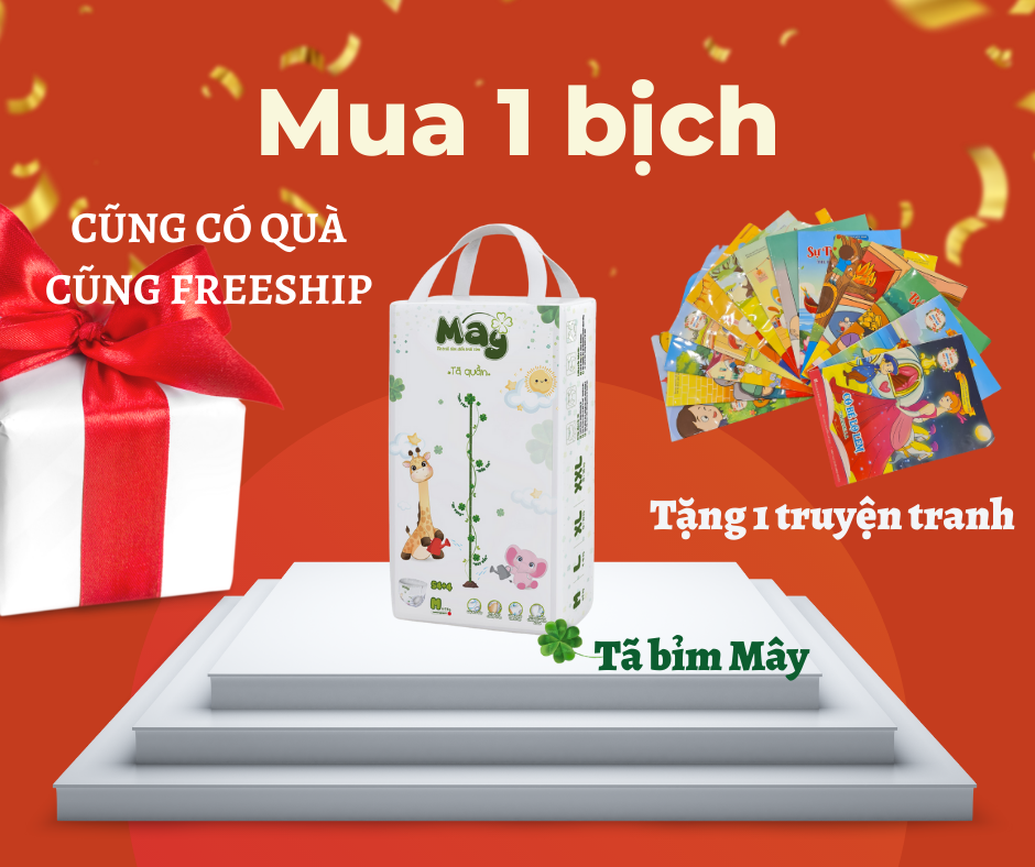 Tã quần trẻ em Lá size L54