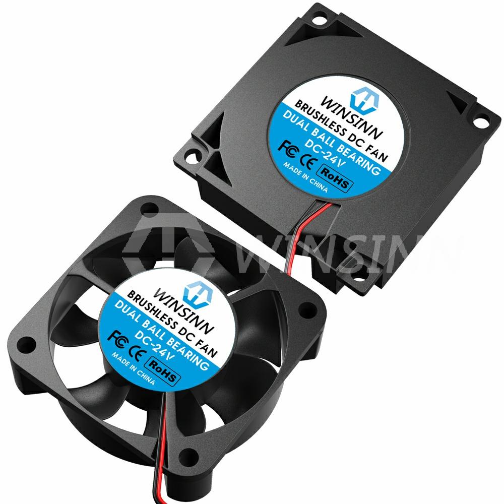 Winsinn 40Mm Quạt Thổi DC 24V Cho Làm Mát Ender 3 V2 Pro, Dual Bi-40X10Mm 4010 Tua Bin Không Chổi Than Turbo