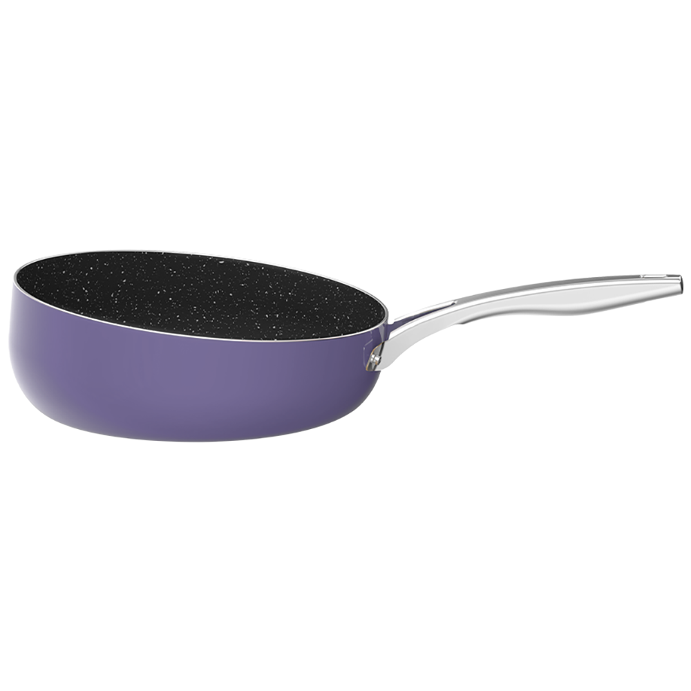 Chảo Chống Dính Full Induction Elmich Hera - Tím - 24Cm