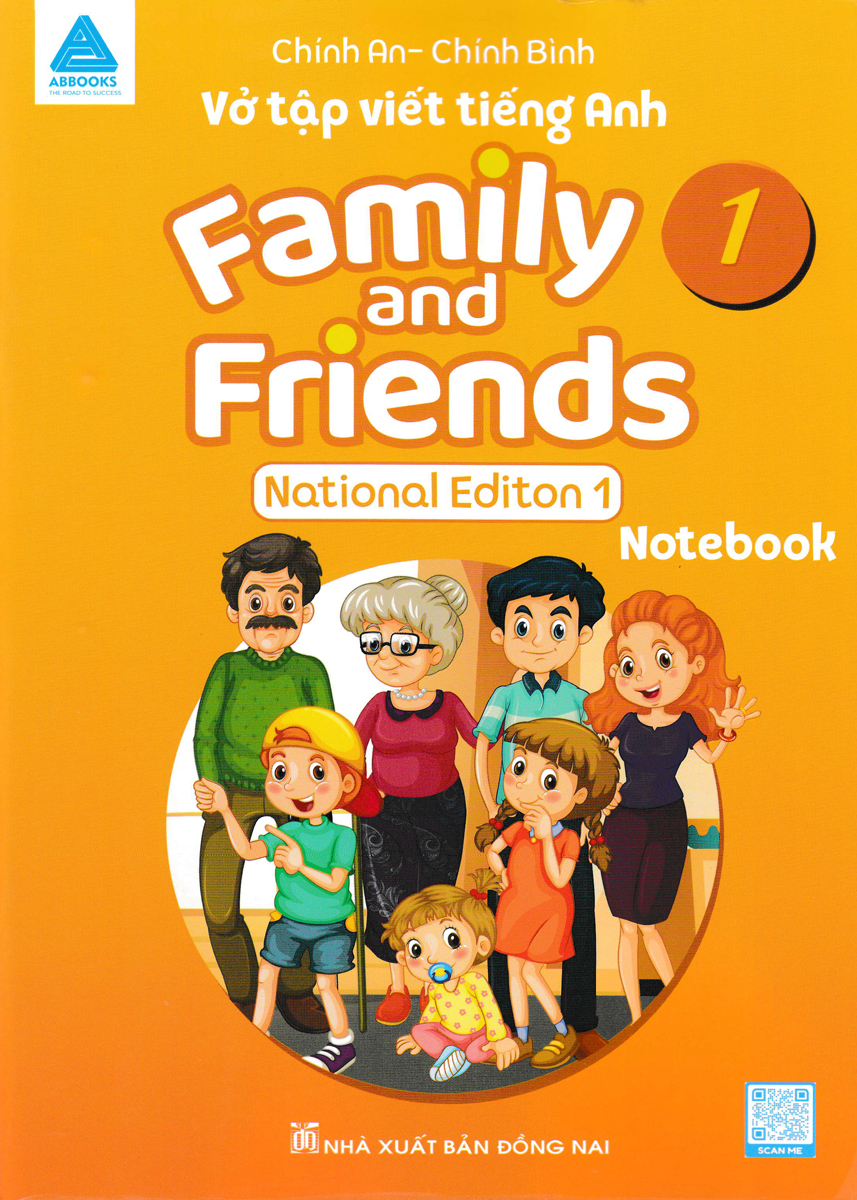 Vở Tập Viết Tiếng Anh: Family And Friends - National Editon 1 (Notebook) _ABB