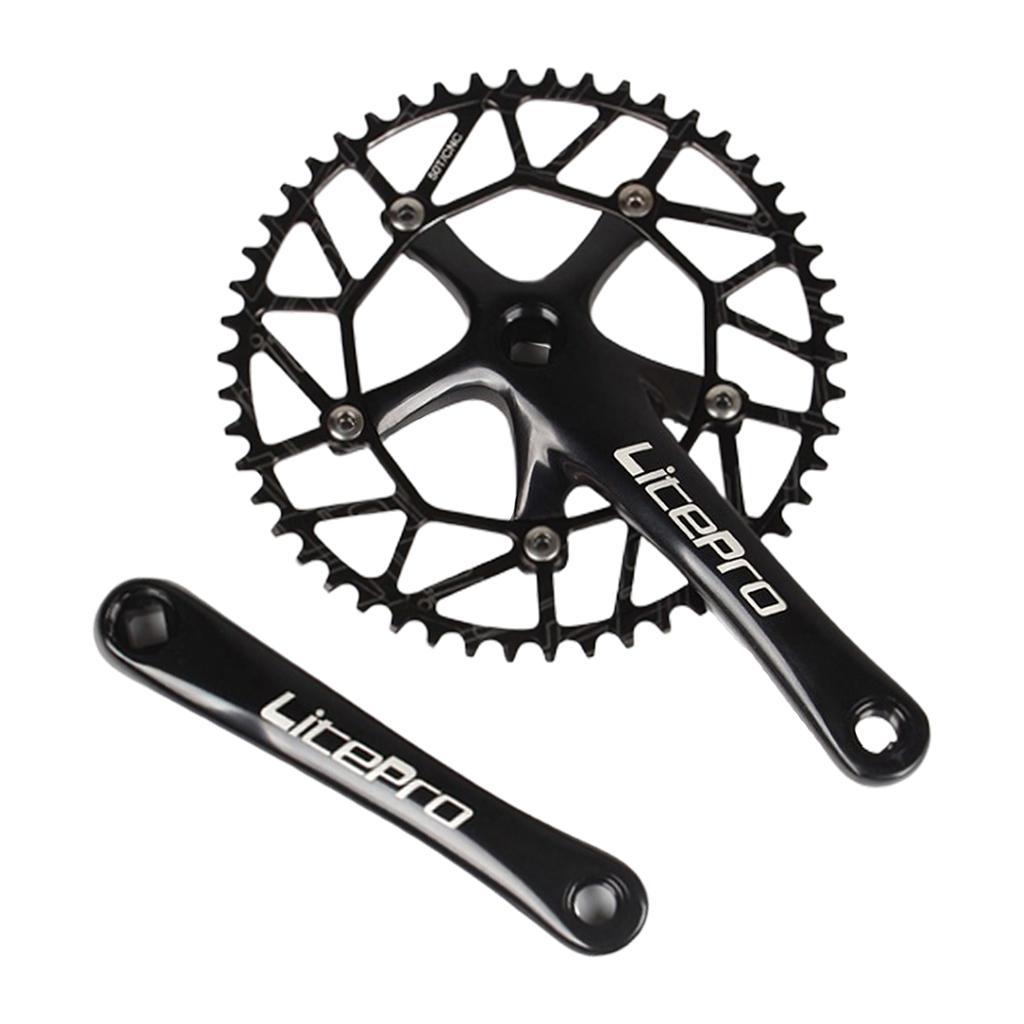 Bike 50-58T 9- Crankset 170mm Crankarms 130BCD Chainring