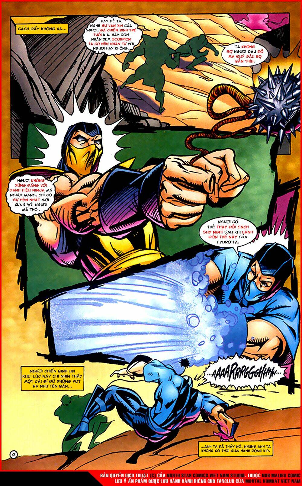 mortal kombat malibu comic chapter 4 5