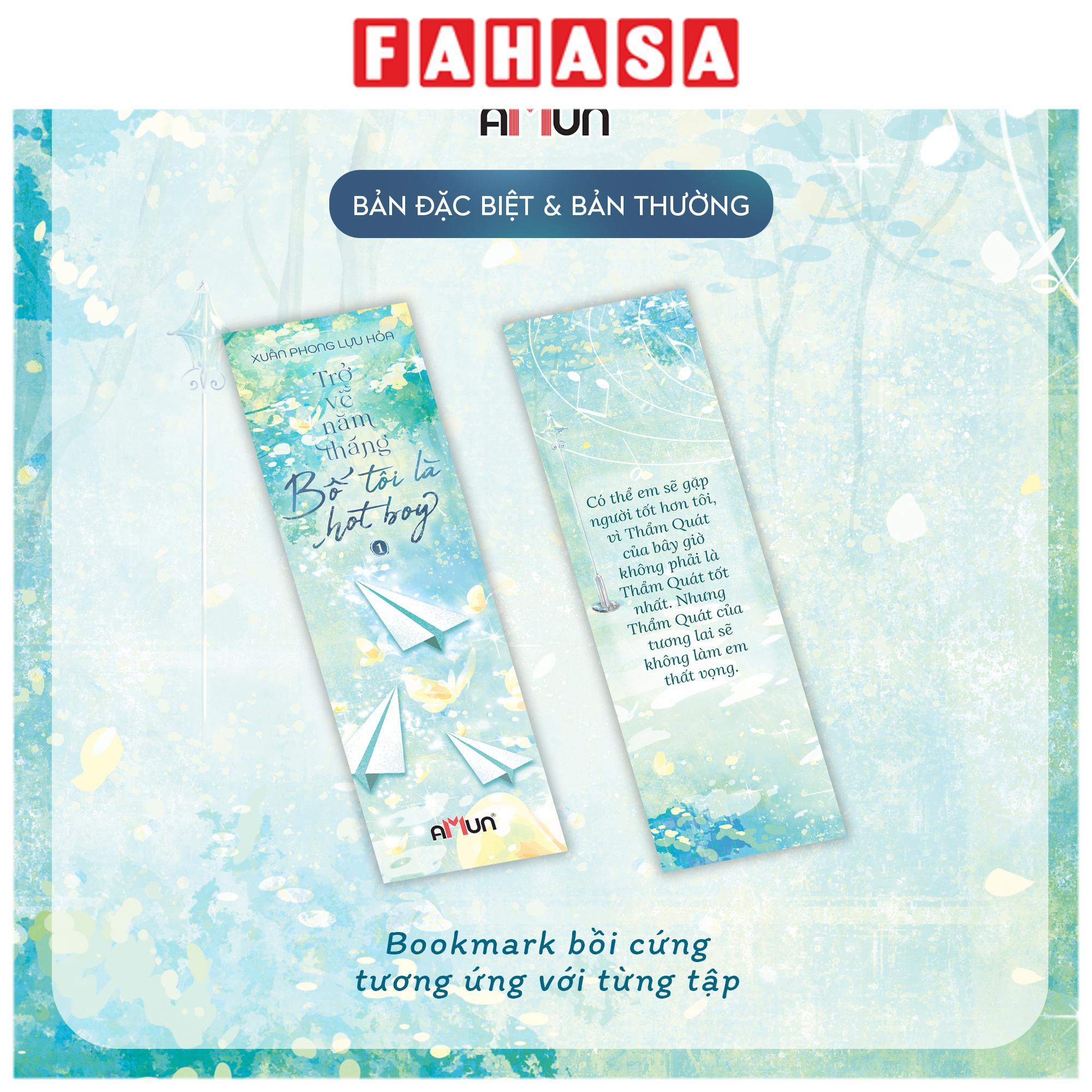 Sách - Bộ Sách Trở Về Năm Tháng Bố Tôi Là Hot Boy - Tập 1 + Tập 2 (Bộ 2 Tập) (Tái Bản 2026) - Bản Đặc Biệt - Tặng Kèm 2 Bookmark + 1 Postcard + 2 Postcard Profile Thẩm Quát Và Lục Yên + 1 Standee Mica