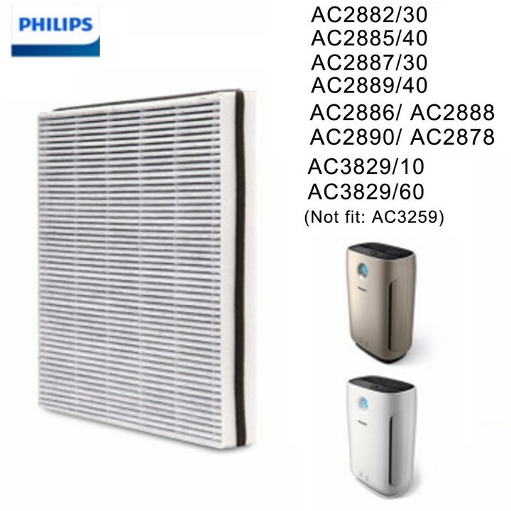 Màng lọc - Bộ lọc - Tấm lọc - Filter không khí Philips FY2428 dùng cho các mã AC2882, AC2885, AC2887, AC2889, AC2886, AC2888, AC2890, AC2878, AC3829, AC3829 - Hàng nhập khẩu