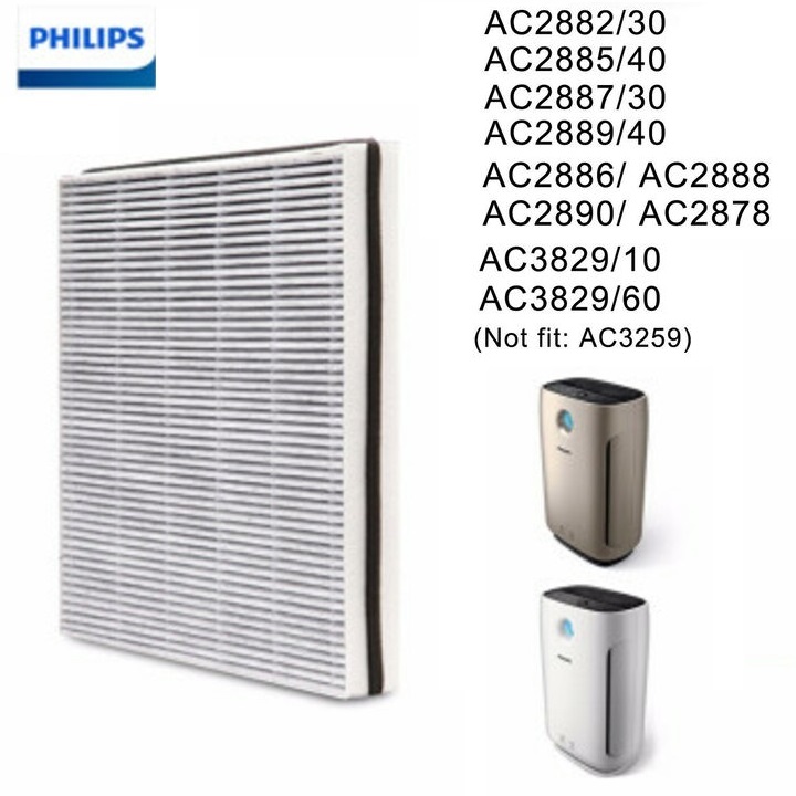  Màng lọc - Bộ lọc - Tấm lọc - Filter không khí Philips FY2428 dùng cho các mã AC2882, AC2885, AC2887, AC2889, AC2886, AC2888, AC2890, AC2878, AC3829, AC3829 - Hàng nhập khẩu