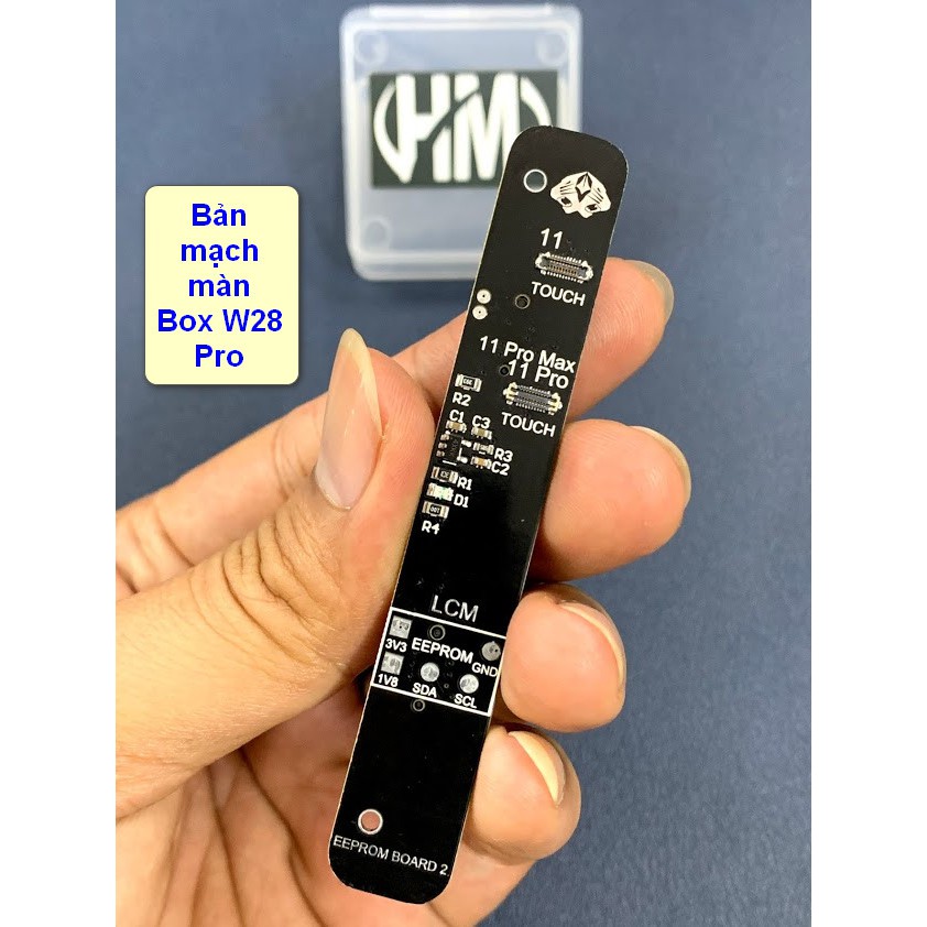 Bản mạch box W28 Pro sửa chữa Pin và màn cho iPhone