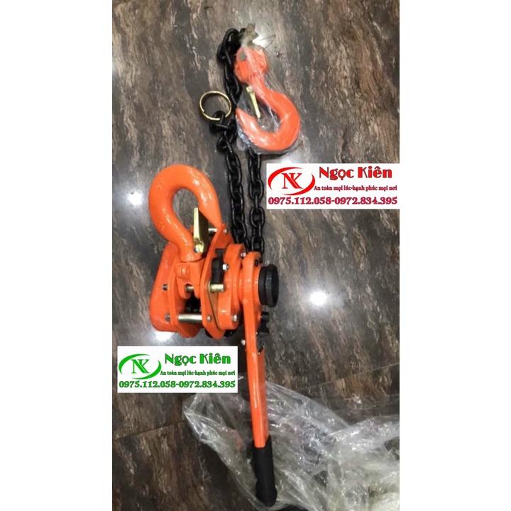 Pa lăng palang xích lắc tay Nitto tải trọng 1 tấn x 1.5 mét