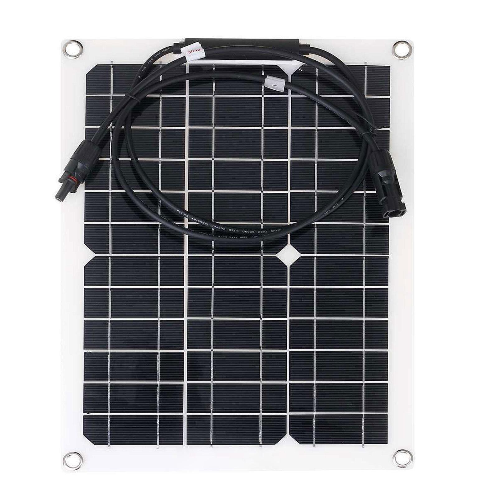 Solar Panel Monocrystalline Solar Powered Charger for Car Marine Cell Phone