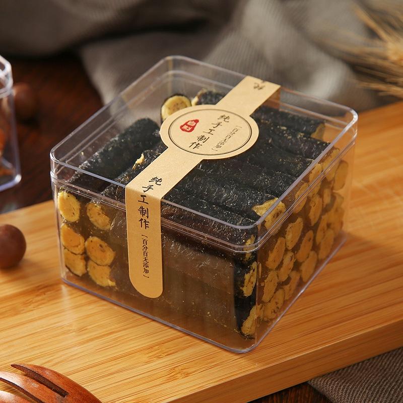 Hộp Bánh Lạnh Set 6 Hộp Tiramisu Mousse Panna Cotta Sữa Chua Bằng Mica Trong Có Nắp