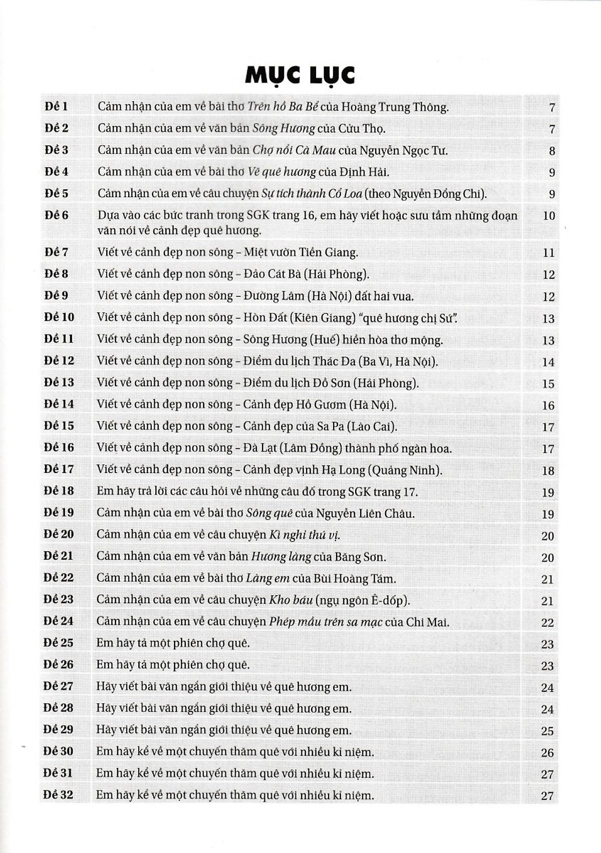 Những Bài Làm Văn Mẫu Lớp 3 Tập 2 - Cánh Diều