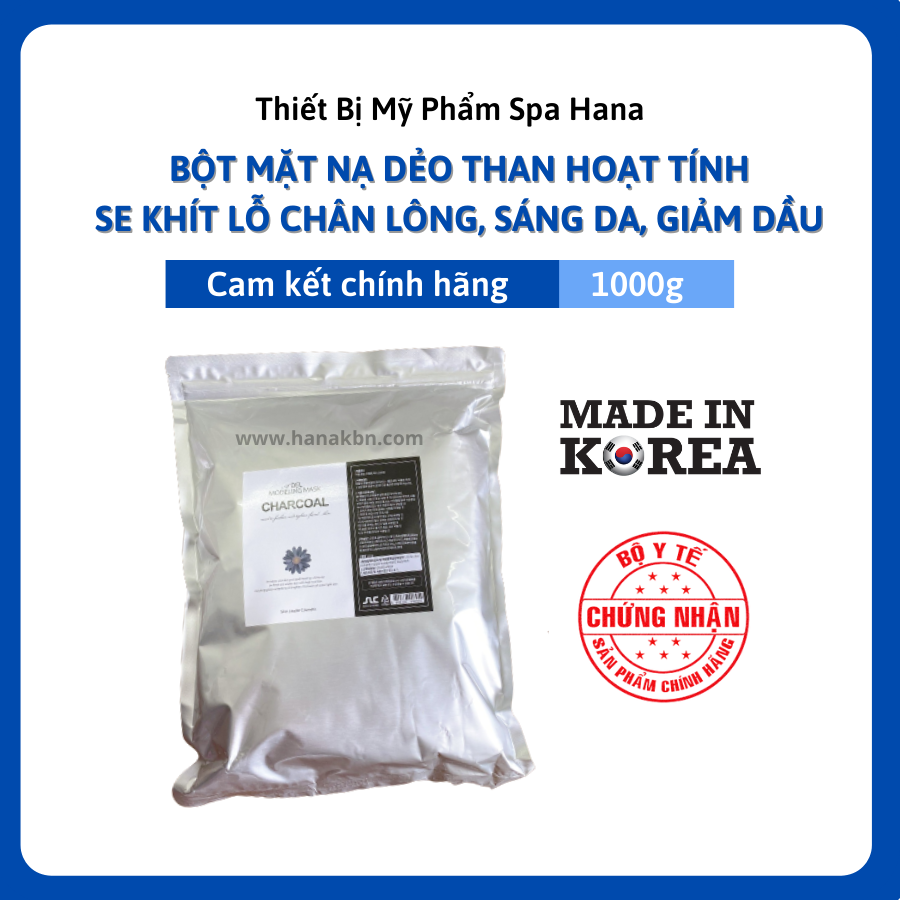 Mặt Nạ Than Bùn - Mặt Nạ Bột Dẻo Adel Mask Hàn Quốc (Hàng Chính Hãng)