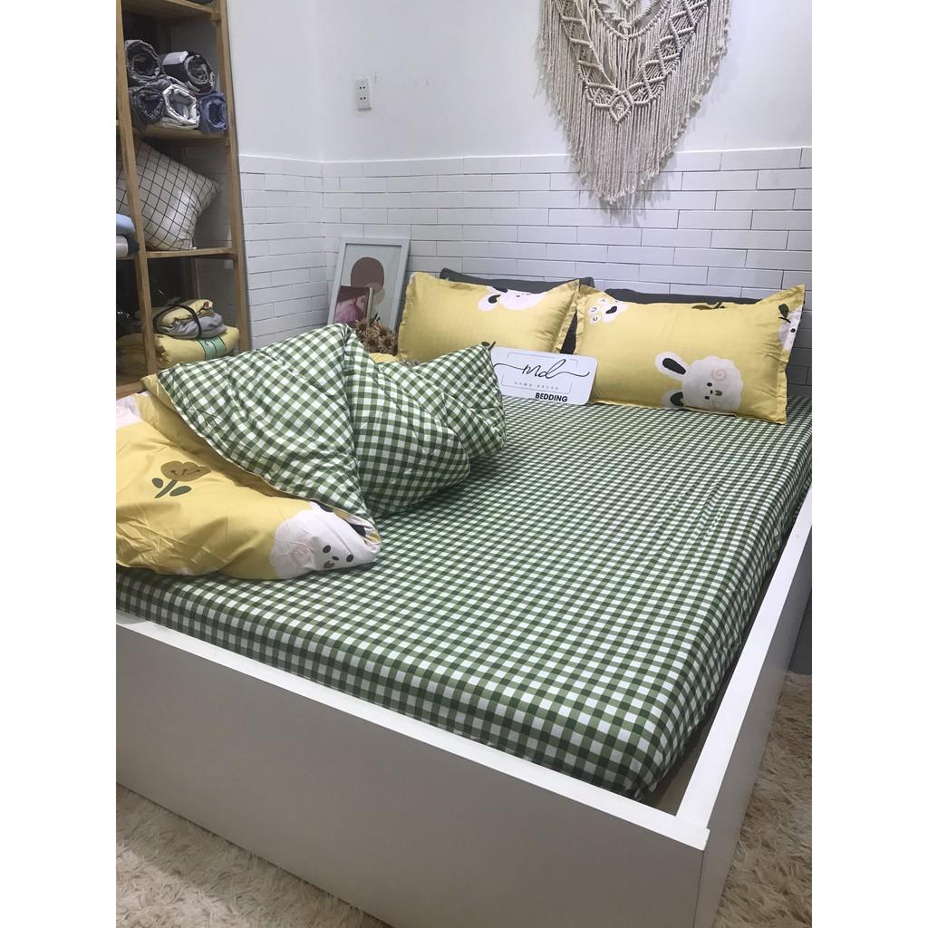 Bộ chăn ga gối Cotton Poly 5 món