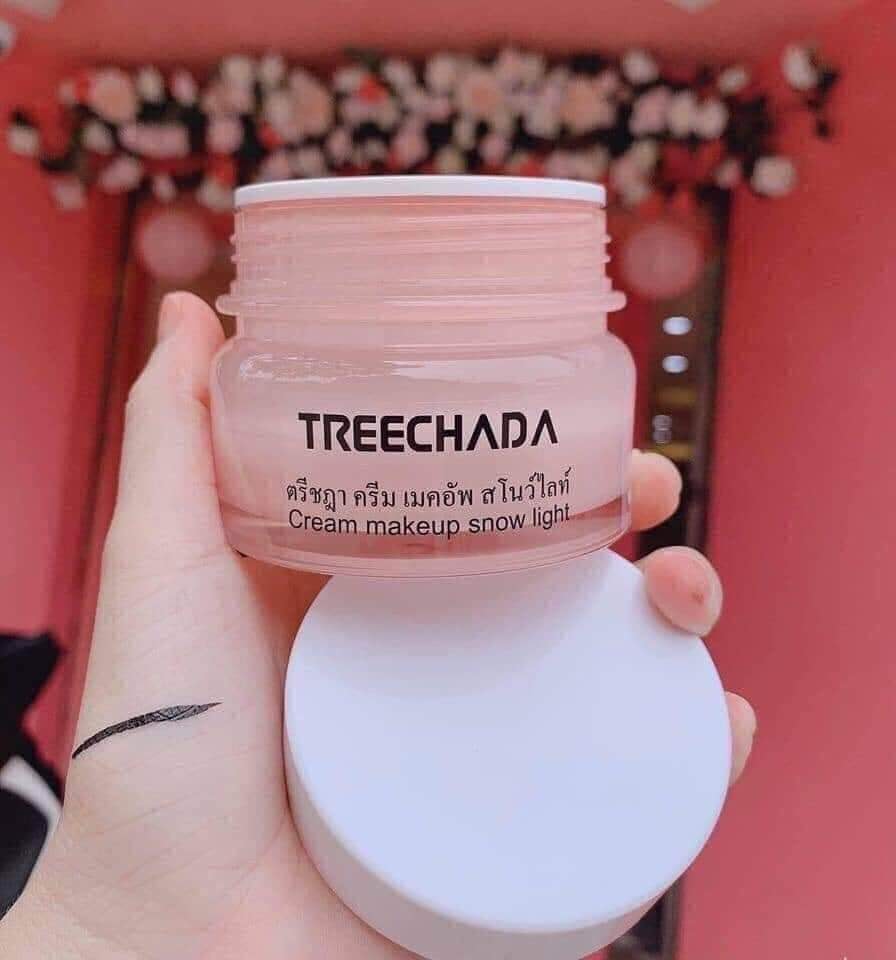 Kem MakeUp 3in1 Treechada Thái Lan Kem nền trang điểm Chống Nắng TreeChada